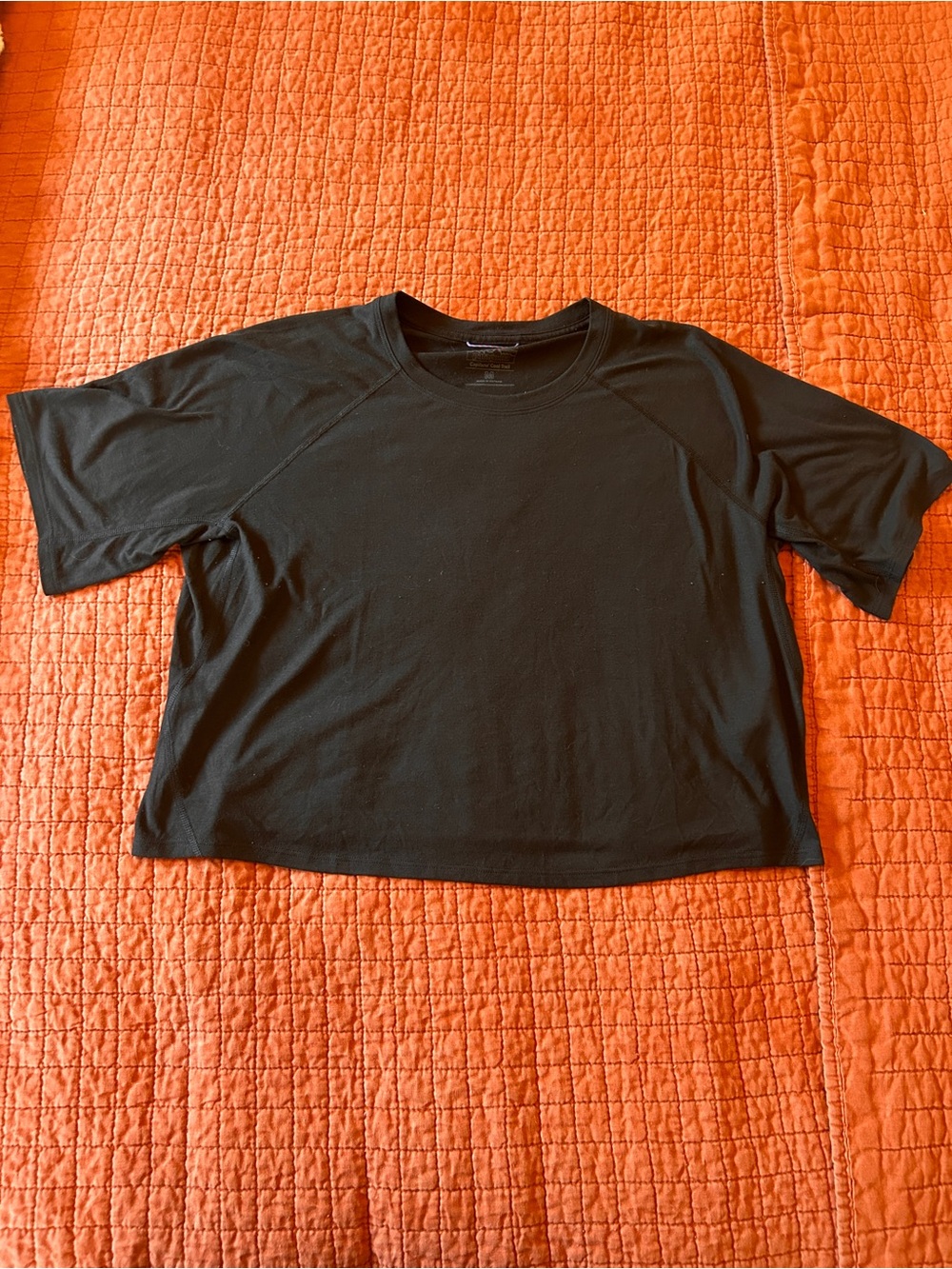 Patagonia Black Short-Sleeve Crew Tee